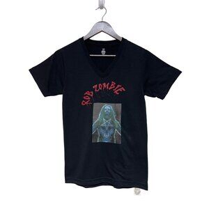 Rob Zombie Graphic T-Shirt Short Sleeve Black Men's Size Small
